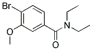 N,N-DIETHYL 4-BROMO-3-METHOXYBENZAMIDE Struktur