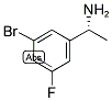 (1R)-1-(3-BROMO-5-FLUOROPHENYL)ETHYLAMINE Struktur