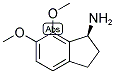 (1S)-6,7-DIMETHOXYINDANYLAMINE Struktur