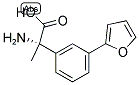 (2S)-2-AMINO-2-(3-(2-FURYL)PHENYL)PROPANOIC ACID Struktur