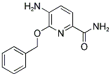 5-AMINO-6-(BENZYLOXY)PYRIDINE-2-CARBOXAMIDE Struktur