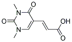 (2E)-3-(1,3-DIMETHYL-2,4-DIOXO-1,2,3,4-TETRAHYDROPYRIMIDIN-5-YL)ACRYLIC ACID Struktur