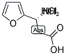 (R)-3-AMINO-3-(2-FURYL)-PROPANOIC ACID HYDROCHLORIDE Struktur