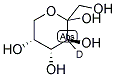 D-[3-2H]FRUCTOSE Struktur