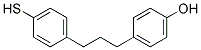 4-(3-(4-MERCAPTOPHENYL)PROPYL)PHENOL Struktur