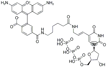 RHODAMINE-12-DUTP Struktur