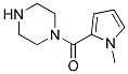 1-[(1-METHYL-1H-PYRROL-2-YL)CARBONYL]PIPERAZINE Struktur