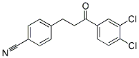 3-(4-CYANOPHENYL)-3',4'-DICHLOROPROPIOPHENONE Struktur