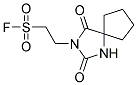 2-(2,4-DIOXO-1,3-DIAZASPIRO[4.4]NON-3-YL)ETHANESULFONYL FLUORIDE Struktur