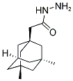 (3,5-DIMETHYL-ADAMANTAN-1-YL)-ACETIC ACID HYDRAZIDE Struktur