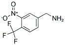 3-NITRO-4-TRIFLUOROMETHYL-BENZYLAMINE Struktur