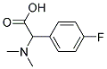 DIMETHYLAMINO-(4-FLUORO-PHENYL)-ACETIC ACID Struktur