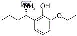 2-((1S)-1-AMINOBUTYL)-6-ETHOXYPHENOL Struktur