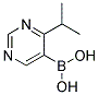 4-ISOPROPYL-5-PYRIMIDINEBORONIC ACID Struktur