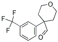 4-(3-TRIFLUOROMETHYL-PHENYL)-TETRAHYDRO-PYRAN-4-CARBALDEHYDE Struktur