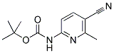 6-(BOC-AMINO)-3-CYANO-2-METHYLPYRIDINE Struktur