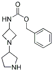 (1-PYRROLIDIN-3-YL-AZETIDIN-3-YL)-CARBAMIC ACID BENZYL ESTER Struktur