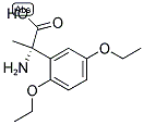 (2S)-2-AMINO-2-(2,5-DIETHOXYPHENYL)PROPANOIC ACID Struktur