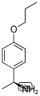 (1S)-1-(4-PROPOXYPHENYL)ETHYLAMINE Struktur