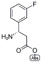 METHYL (3S)-3-AMINO-3-(3-FLUOROPHENYL)PROPANOATE Struktur