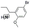 (1R)-1-(5-BROMO-2-METHOXYPHENYL)PROPYLAMINE Struktur