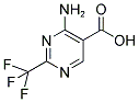 4-AMINO-2-(TRIFLUOROMETHYL)PYRIMIDINE-5-CARBOXYLIC ACID Struktur