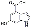 6-HYDROXY-4-INDOLECARBOXYLIC ACID Struktur