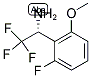 (1R)-2,2,2-TRIFLUORO-1-(6-FLUORO-2-METHOXYPHENYL)ETHYLAMINE Struktur