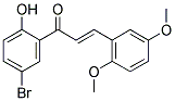 5'-BROMO-2,5-DIMETHOXY-2'-HYDROXYCHALCONE Struktur