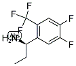 (1R)-1-[4,5-DIFLUORO-2-(TRIFLUOROMETHYL)PHENYL]PROPYLAMINE Struktur