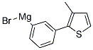 3-(3-METHYL-2-THIENYL)PHENYLMAGNESIUM BROMIDE Struktur