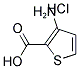 3-AMINO-THIOPHENE-2-CARBOXYLIC ACID HYDROCHLORIDE Struktur