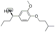 (1R)-1-[3-METHOXY-4-(3-METHYLBUTOXY)PHENYL]BUTYLAMINE Struktur