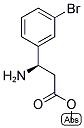 METHYL (3R)-3-AMINO-3-(3-BROMOPHENYL)PROPANOATE Struktur