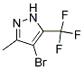 4-BROMO-3-METHYL-5-(TRIFLUOROMETHYL)-1H-PYRAZOLE Struktur