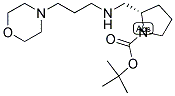 (S)-1-BOC-2-([(MORPHOLIN-4-YLPROPYL)-AMINO]-METHYL)-PYRROLIDINE Struktur