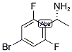 (1R)-1-(4-BROMO-2,6-DIFLUOROPHENYL)ETHYLAMINE Struktur