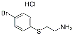 2-[(4-BROMOPHENYL)THIO]ETHANAMINE HYDROCHLORIDE Struktur