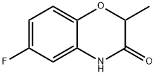 6-FLUORO-2-METHYL-2H-BENZO[B][1,4]OXAZIN-3(4H)-ONE Struktur