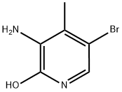 3-AMINO-5-BROMO-4-METHYL-PYRIDIN-2-OL Struktur