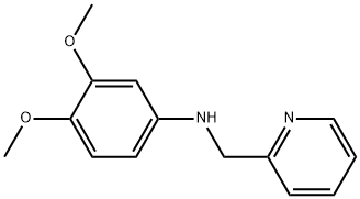 (3,4-DIMETHOXY-PHENYL)-PYRIDIN-2-YLMETHYL-AMINE Struktur