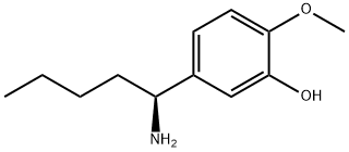 5-((1S)-1-AMINOPENTYL)-2-METHOXYPHENOL Struktur