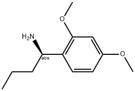 (1R)-1-(2,4-DIMETHOXYPHENYL)BUTYLAMINE Struktur