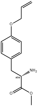 METHYL (2S)-2-AMINO-3-(4-PROP-2-ENYLOXYPHENYL)PROPANOATE Struktur