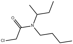 N-BUTYL-N-(SEC-BUTYL)-2-CHLOROACETAMIDE Struktur