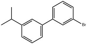 3-BROMO-3'-ISOPROPYLBIPHENYL Struktur