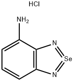 4-AMINO-2,1,3-BENZOSELENADIAZOL HYDROCHLORIDE Struktur