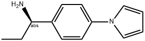 (1R)-1-(4-PYRROLYLPHENYL)PROPYLAMINE Struktur