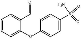 4-(2-FORMYL-PHENOXY)-BENZENESULFONAMIDE Struktur