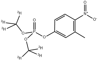 FENITROOXON-D6 (O,O-DIMETHYL-D6) Struktur